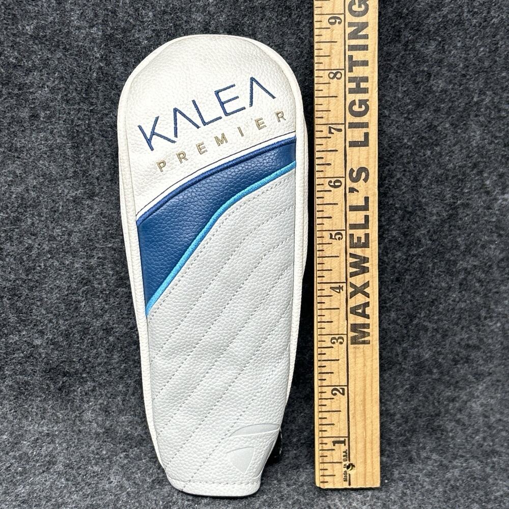 TaylorMade Kalea Premier Headcover White Blue Grey Women Golf Club Cover Driver